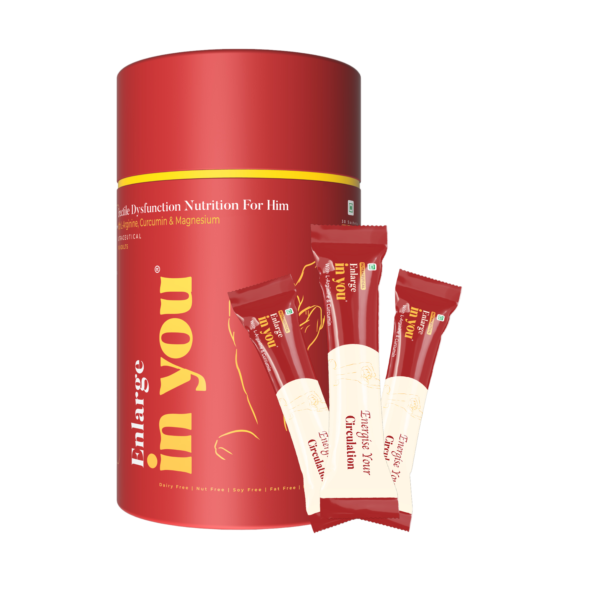 Enlarge InYou - Natural Erectile Dysfunction Supplement